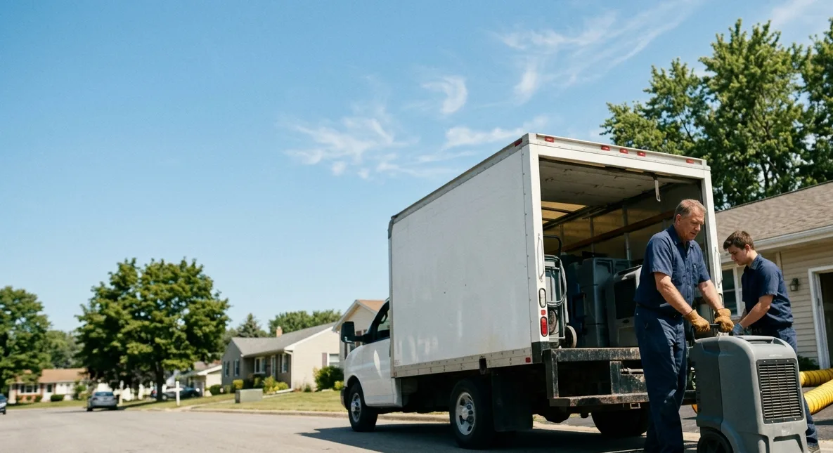 Water Damage Cleanup in Carson, ND near me